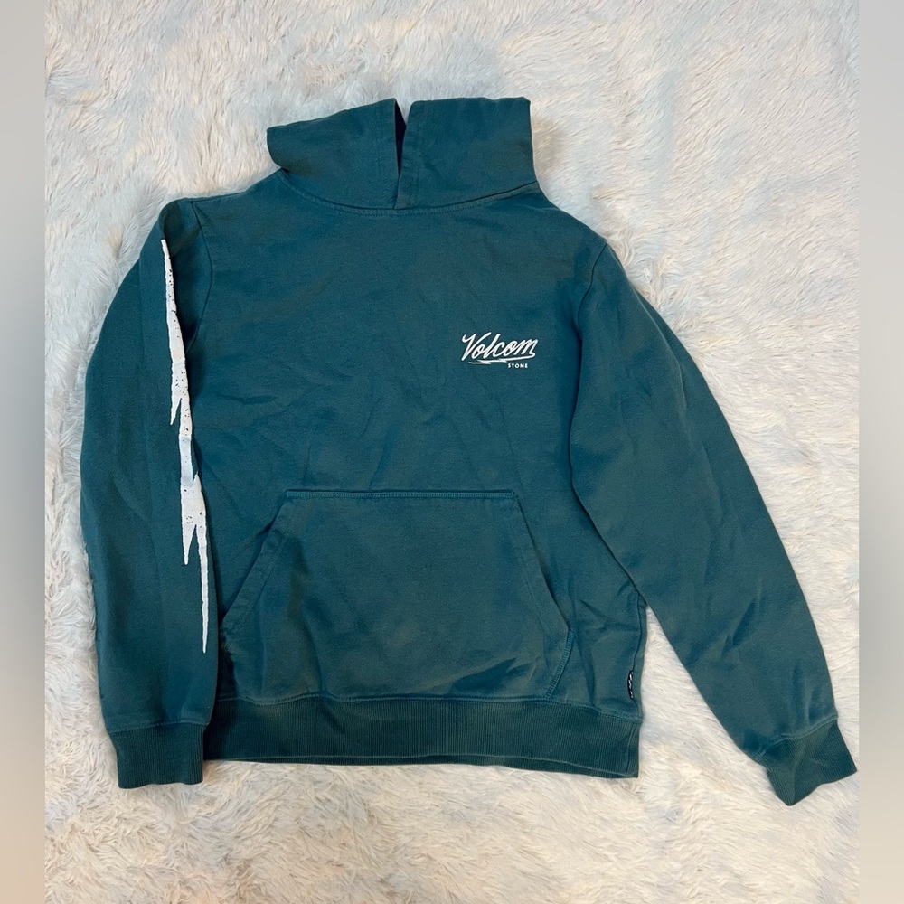 Volcom Youth/Men's Blue Hoodie Sweater
